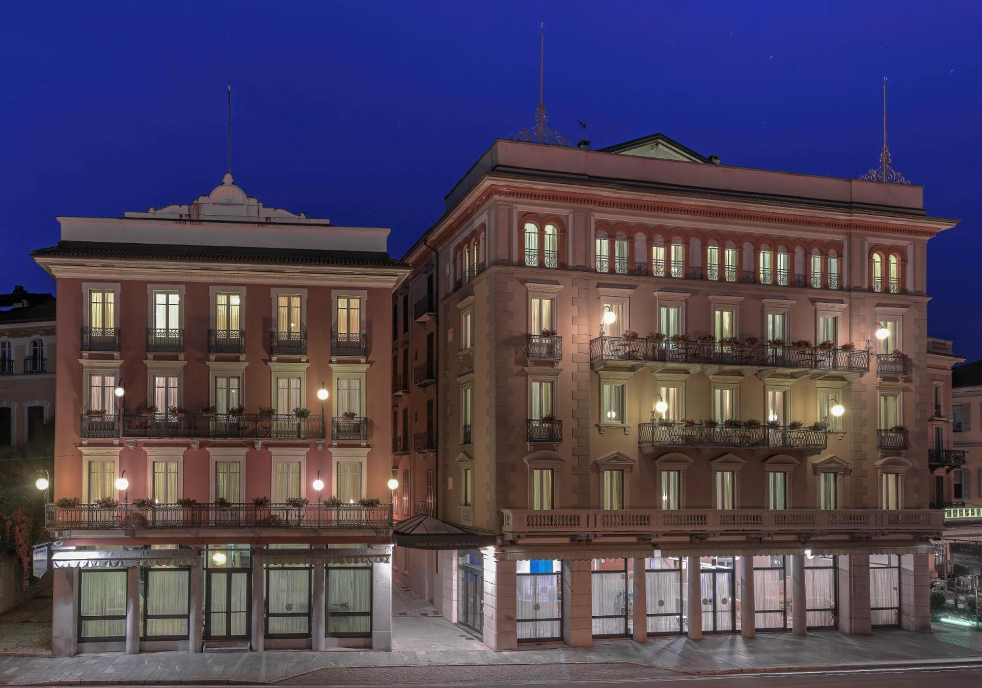 Hotel San Gottardo Verbania Esterno foto