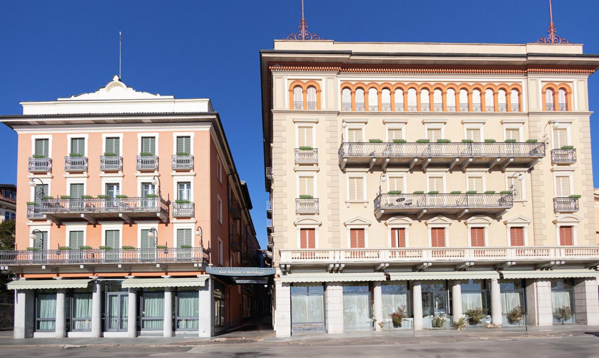 Hotel San Gottardo Verbania Esterno foto