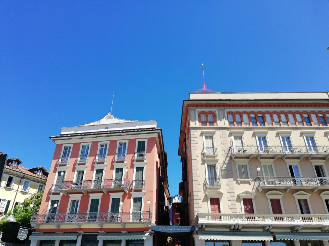 Hotel San Gottardo Verbania Esterno foto